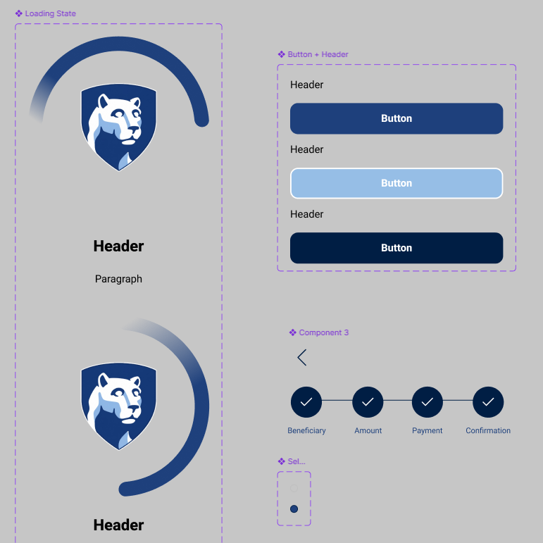 Re-engineering the campus wallet for zero friction — Final design wireframe 4