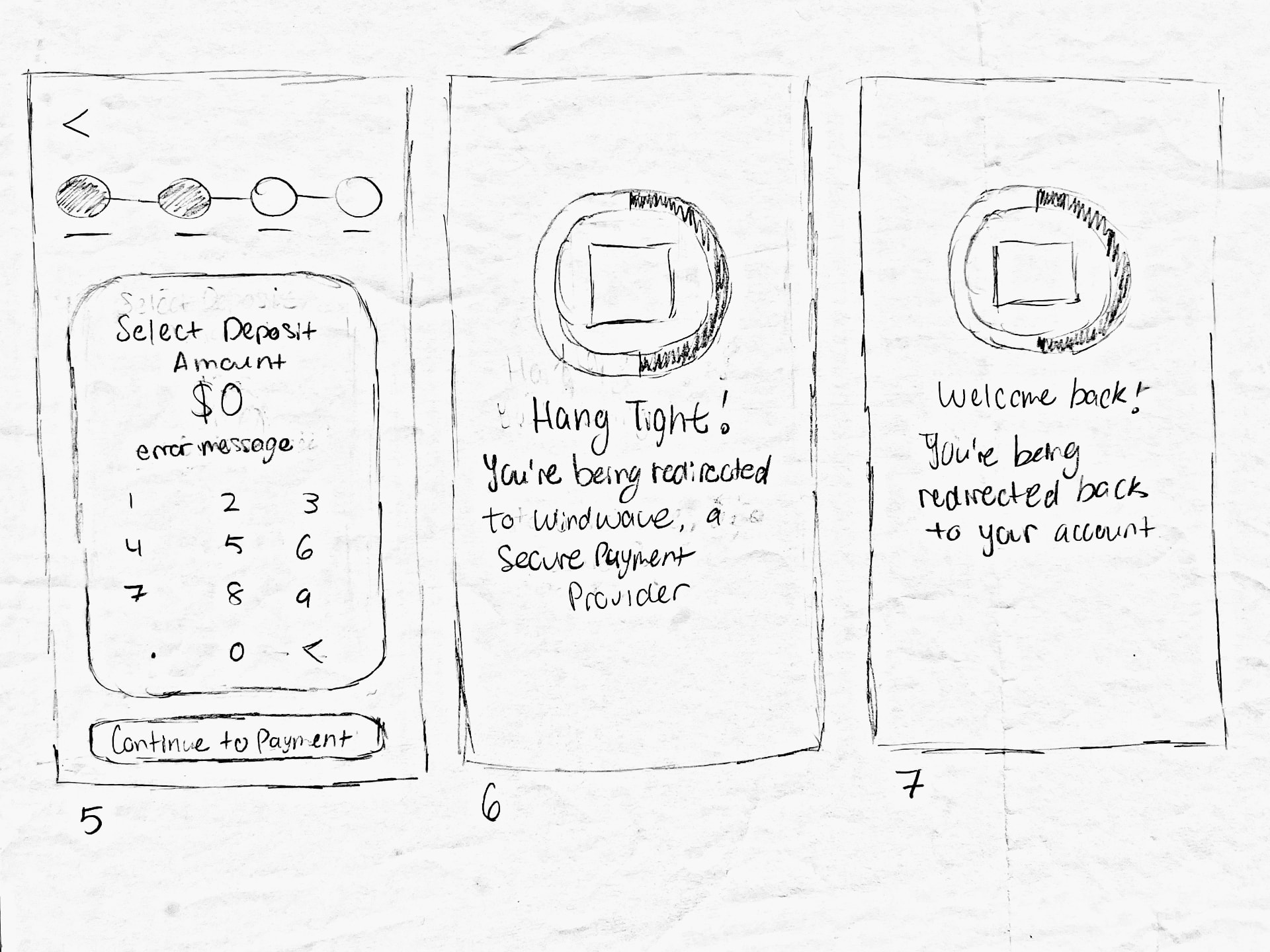 Re-engineering the campus wallet for zero friction — Ideation sketch 4